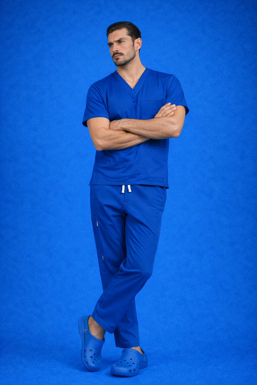 Pyjama Médical col V Homme