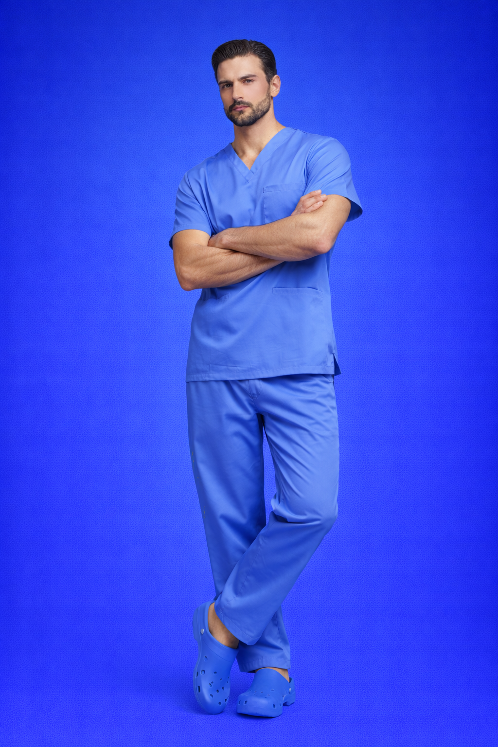 Pyjama Médical col V Homme