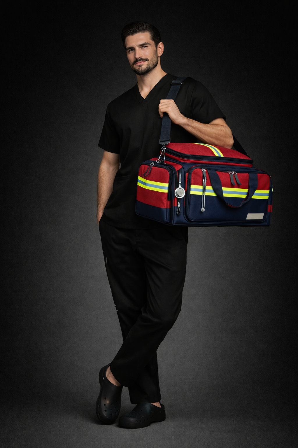 Pyjama Médical col V Homme