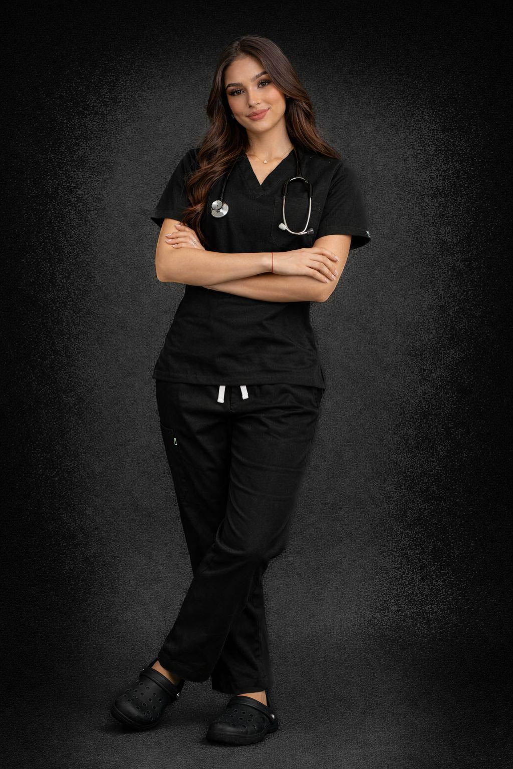 Pyjama Médical Col V Femme